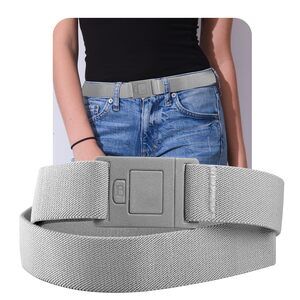 3296 Easily Adjustable Elastic Flat Buckle No Show Belts For Women –